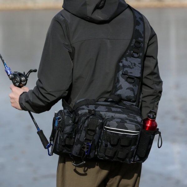 FISHING BAG WATERPROOF OUTDOOR CAMOUFLAGE TACTICAL LURE BEG OUTDOOR SPORTS BAG - Image 7