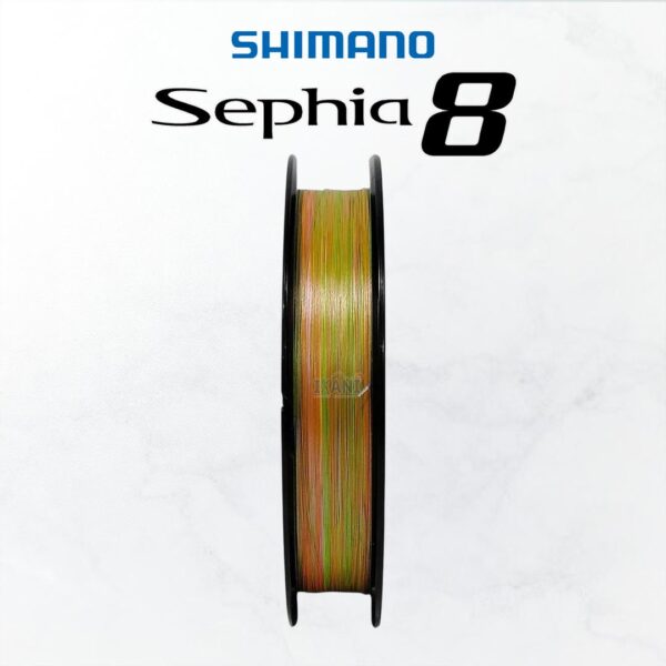 SHIMANO SEPHIA 8 TALI PANCING CANDAT SOTONG EGING FISHING PE LINE 150M 200M IZANAS MULTI COLOUR - Image 2
