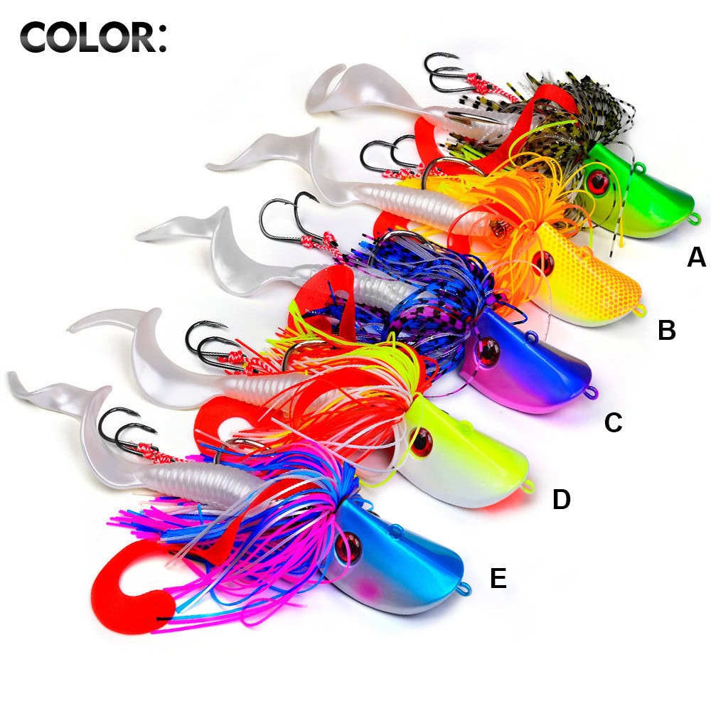 PROBEROS DUCKLING TAI RUBBER Jigging lure slow jig gewang pancing mancing laut umpan tiruan - Image 3