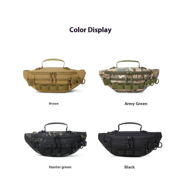 FRESTI FISHING POUCH 1473 BAG CROSSBODY OUTDOOR MULTI-COMPARTMENT FISHING BAG TRAVEL - Image 4