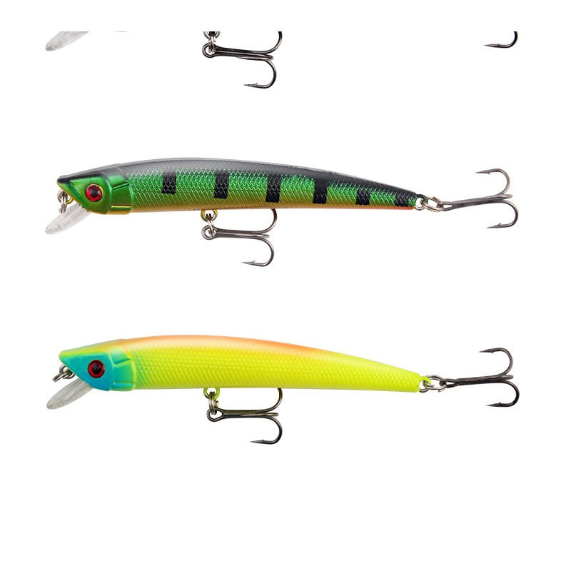 FRESTI GREEN STRIKE Minnow 9.5cm 7.6g Floating Fishing Lure Gewang Pancing Casting umpan tiruan - Image 5