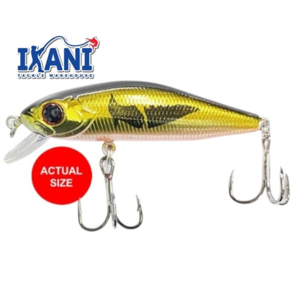 STARLIT HUMP BACK 55 SHL 522 55mm 6g Gewang Sinking Fishing lure bait tengelam umpan tiruan subarau - Image 3