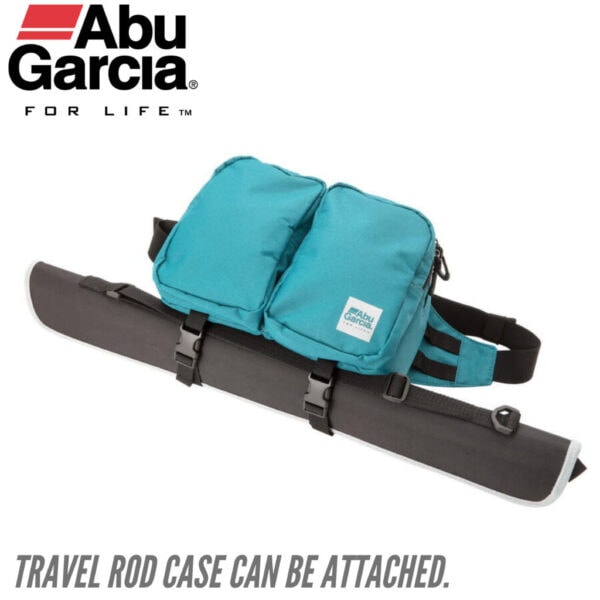 ABU GARCIA HIP BAG SMALL 3 ORIGINAL ABU GARCIA HIP BAG 3-SMALL-JDM -SERIES CASTING BAG TACKLE BAG FISHING BAG - Image 6