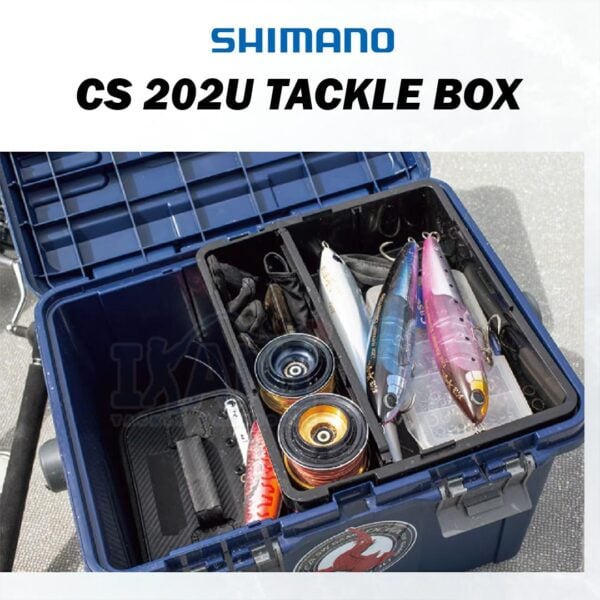 SHIMANO HD FISHING TACKLE BOX CS 202U 203V 201U 45/47/50 - Image 6