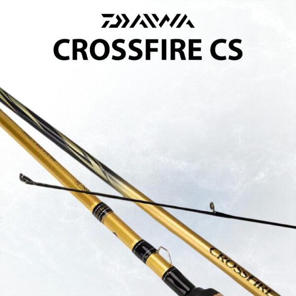 DAIWA CROSSFIRE CS FISHING ROD GRAPHITE RINGAN CASTING SPINNING BC - Image 5