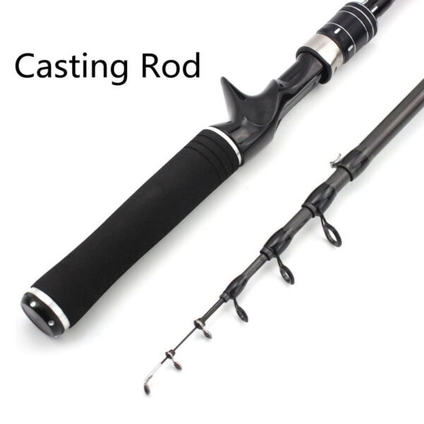 FRESTI TRAVEL ROD UL Kompak Spinning & Casting Fishing Rod Joran Pancing Ultralight CANDAT SOTONG - Image 8