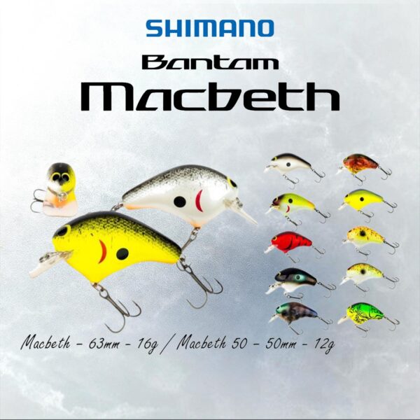 SHIMANO BANTAM MACBETH LURE GEWANG CASTING FATRAP SINGKING - Image 9