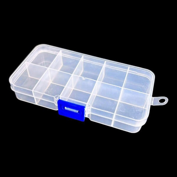 FRESTI TACKLE BOX STORAGE FISHING LURE Bait kotak pancing mancing plastic hook compartment plastic - Image 7