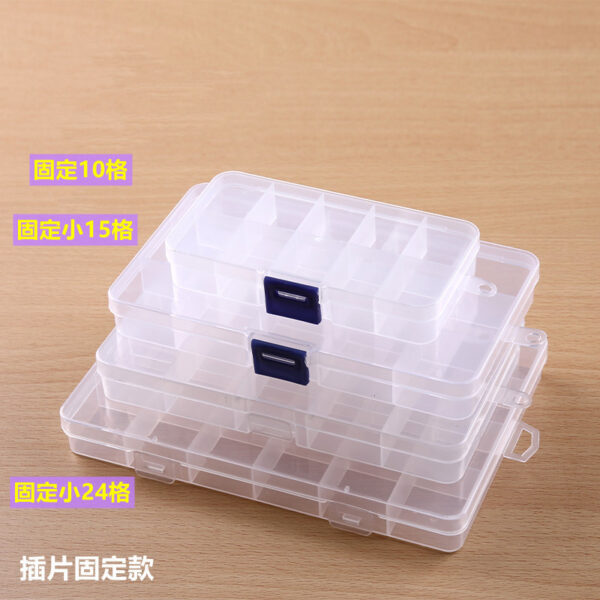 FRESTI TACKLE BOX STORAGE FISHING LURE Bait kotak pancing mancing plastic hook compartment plastic - Image 3