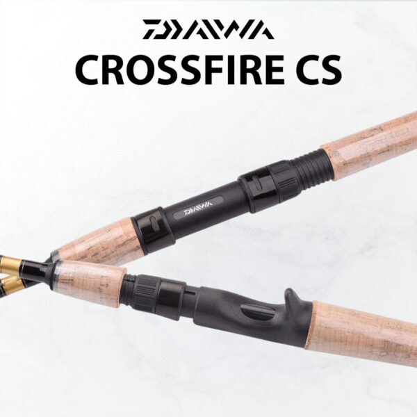 DAIWA CROSSFIRE CS FISHING ROD GRAPHITE RINGAN CASTING SPINNING BC - Image 2