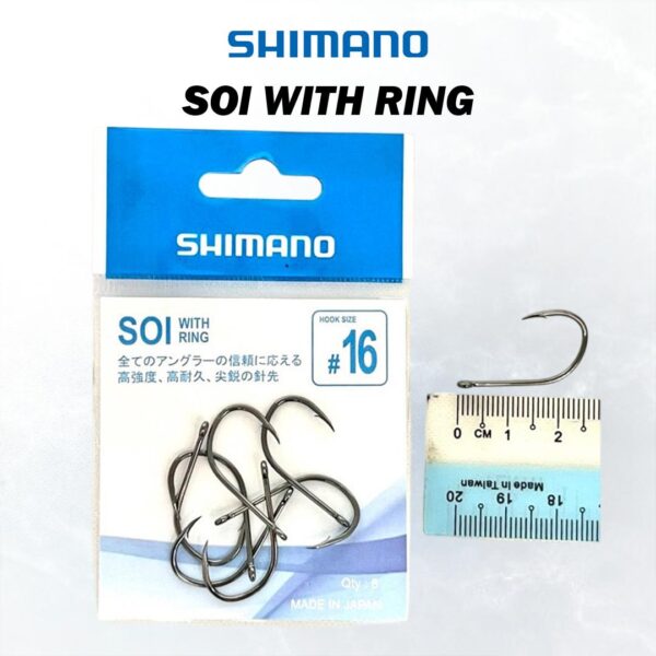 SHIMANO SOI HOOK FISHING HOOK BOTTOM MATA KAIL PANCING IKAN DEEP SEA KOLAM - Image 5