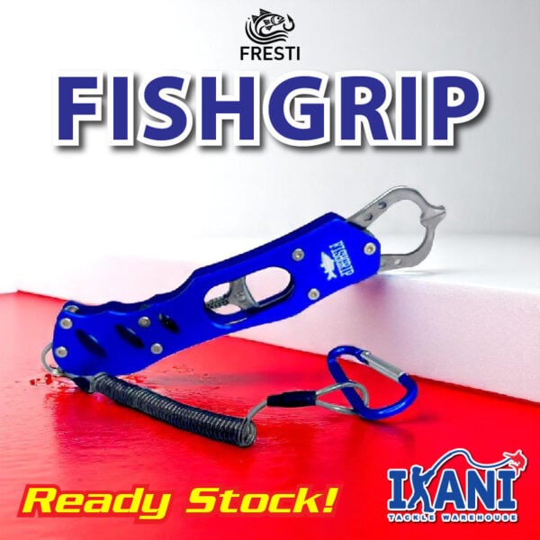 FRESTI FISHGRIP Stainless Steel Fish Lip Gripper MANCING PENYEPIT IKAN CLAMP CONTROL FISHING
