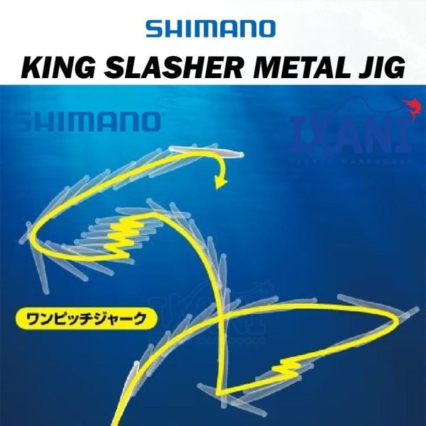 SHIMANO OCEA KING SLASHER METAL JIG 120g-200g FISHING LURE GEWANG - Image 8