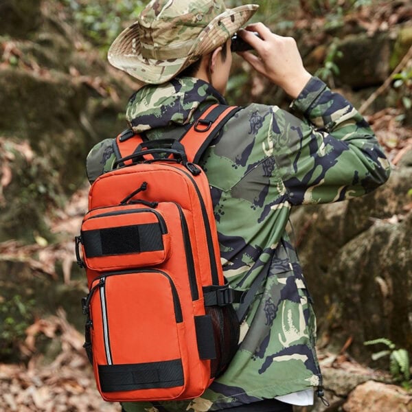 FRESTI FISHING BAG 0089 BAG PANCING LARGE CAPACITY OUTDOOR HIKING CAMPING BACKPACK MULTI STORAGE - Image 7