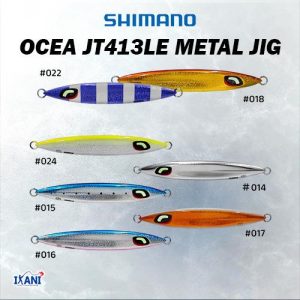 SHIMANO OCEA JT413LE METAL JIG 130g SLOW JIGGING FISHING LURE GEWANG