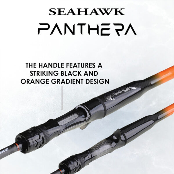 SEAHAWK PANTHERA 25 JORAN PANCING ROD FISHING BC BAITCASTING BC602 8-17LB FUJI Guide Carbon Casting - Image 4