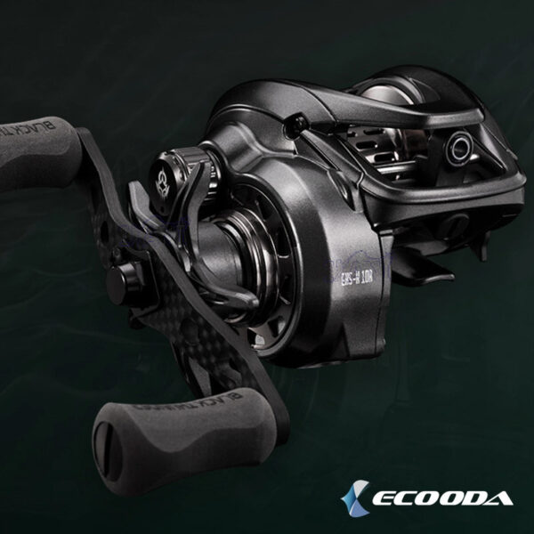 ECOODA EKS BLACK THUNDER BAITCASTING FISHING REEL MESIN BC MCM SHIMANO METANIUM BANTAM - Image 8