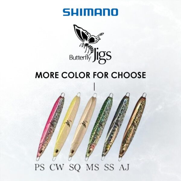 SHIMANO BUTTERFLY JIG METAL 3D ACTION JIGGING LAJU & RINGAN - Image 2
