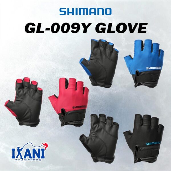 SHIMANO GLOVE GL-009Y BASIC FISHING 5 FINGERS