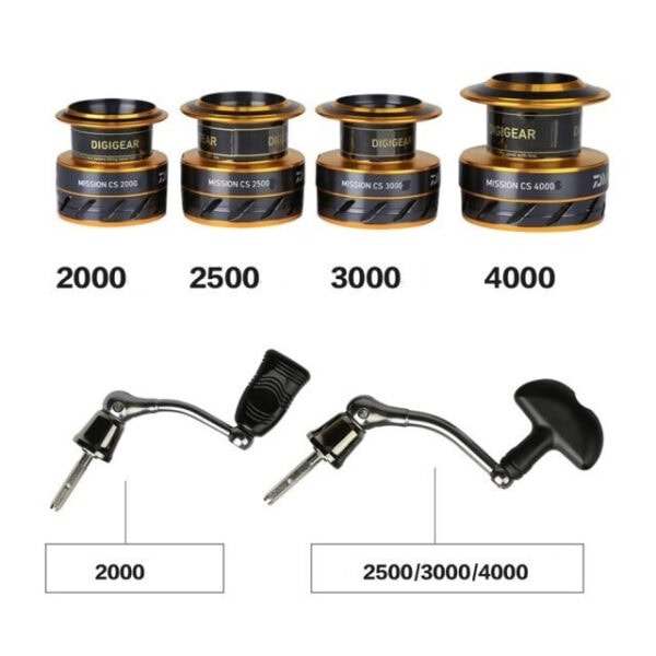 DAIWA MISSION CS SPINNING TOUGH DIGIGEAR II UTD™ DRAG SYSTEM - Image 8