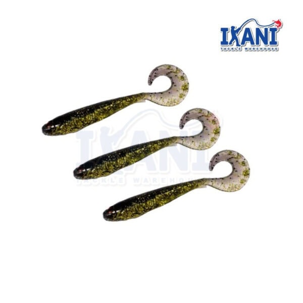 HINOMIYA PSL03 FISHING SOFTPLASTIC 72mm 2.8g 3pcs LURE Bait gewang umpan Tiruan SP casting - Image 9