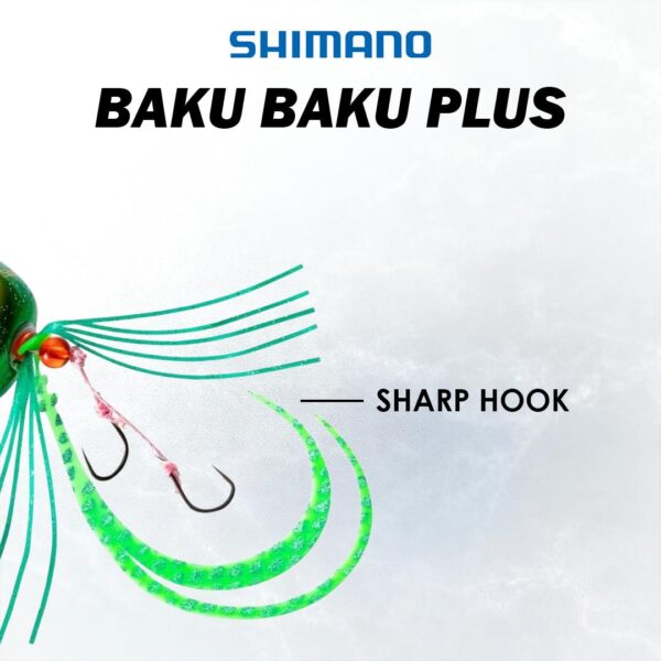 SHIMANO BAKU BAKU PLUS TAI RUBBER SLOW JIG FISHING - Image 4