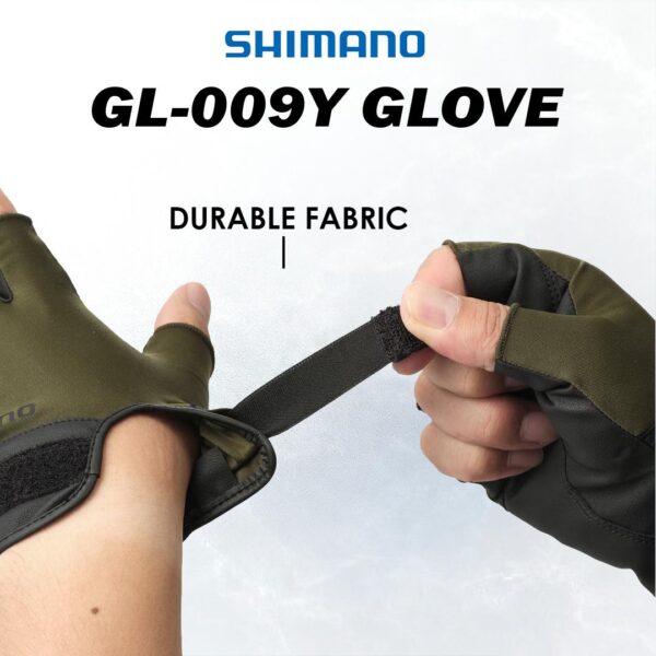 SHIMANO GLOVE GL-009Y BASIC FISHING 5 FINGERS - Image 5