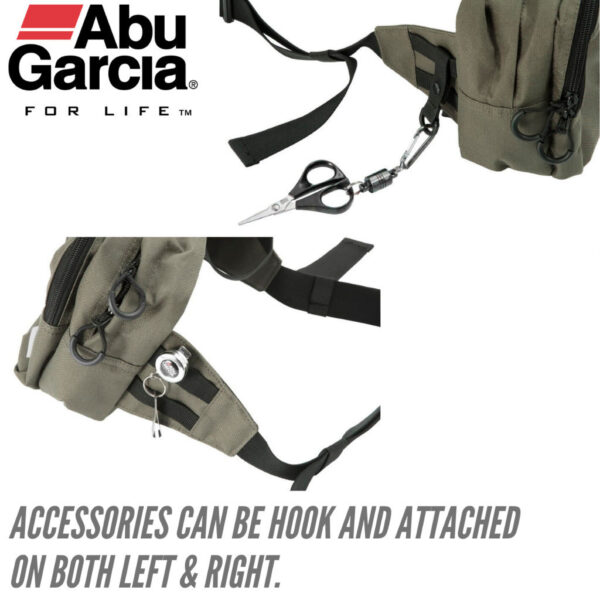 ABU GARCIA HIP BAG SMALL 3 ORIGINAL ABU GARCIA HIP BAG 3-SMALL-JDM -SERIES CASTING BAG TACKLE BAG FISHING BAG - Image 3
