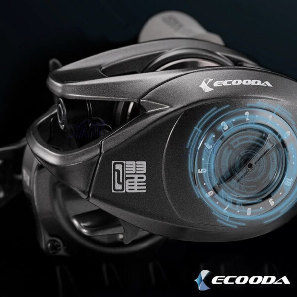 ECOODA EKS BLACK THUNDER BAITCASTING FISHING REEL MESIN BC MCM SHIMANO METANIUM BANTAM - Image 4