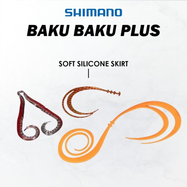 SHIMANO TIGER BAKU BAKU TAI RUBBER SLOW JIGGING - Image 2