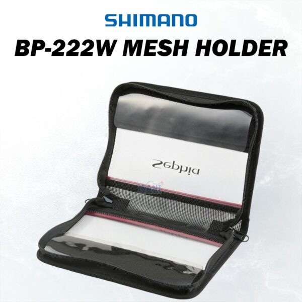 SHIMANO BP-222W BEG CANDAT SOTONG SEPHIA DRY MESH HOLDER EGI POUCH EVA BAG LURE KEEPING GEWENG - Image 3