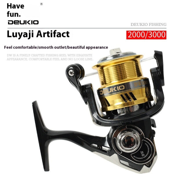 DEUKIO DW SPINNING FISHING REEL CASTING BOTTOM MCM DAIWA SHIMANO ABU GARCIA - Image 2
