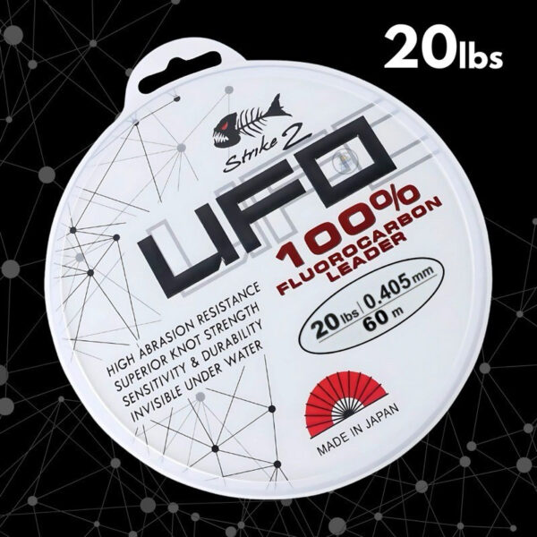 Strike 2 UFO Fluorocarbon Leader line 60m made in Japan Fishing tali pancing perambut kolam mancing - Image 6