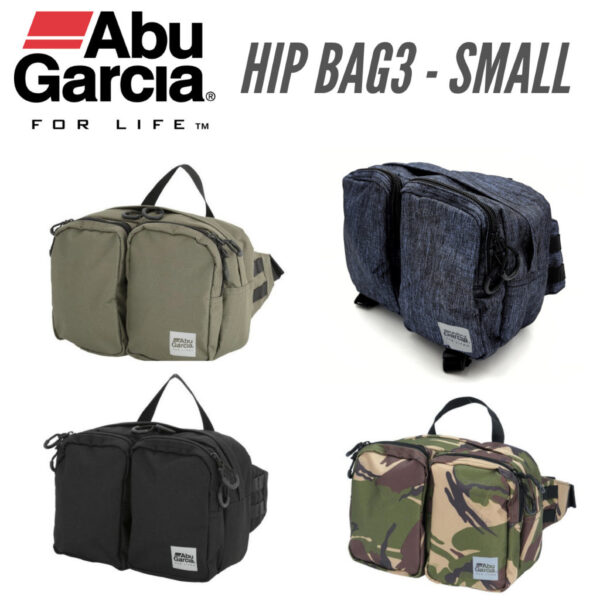ABU GARCIA HIP BAG SMALL 3 ORIGINAL ABU GARCIA HIP BAG 3-SMALL-JDM -SERIES CASTING BAG TACKLE BAG FISHING BAG - Image 2