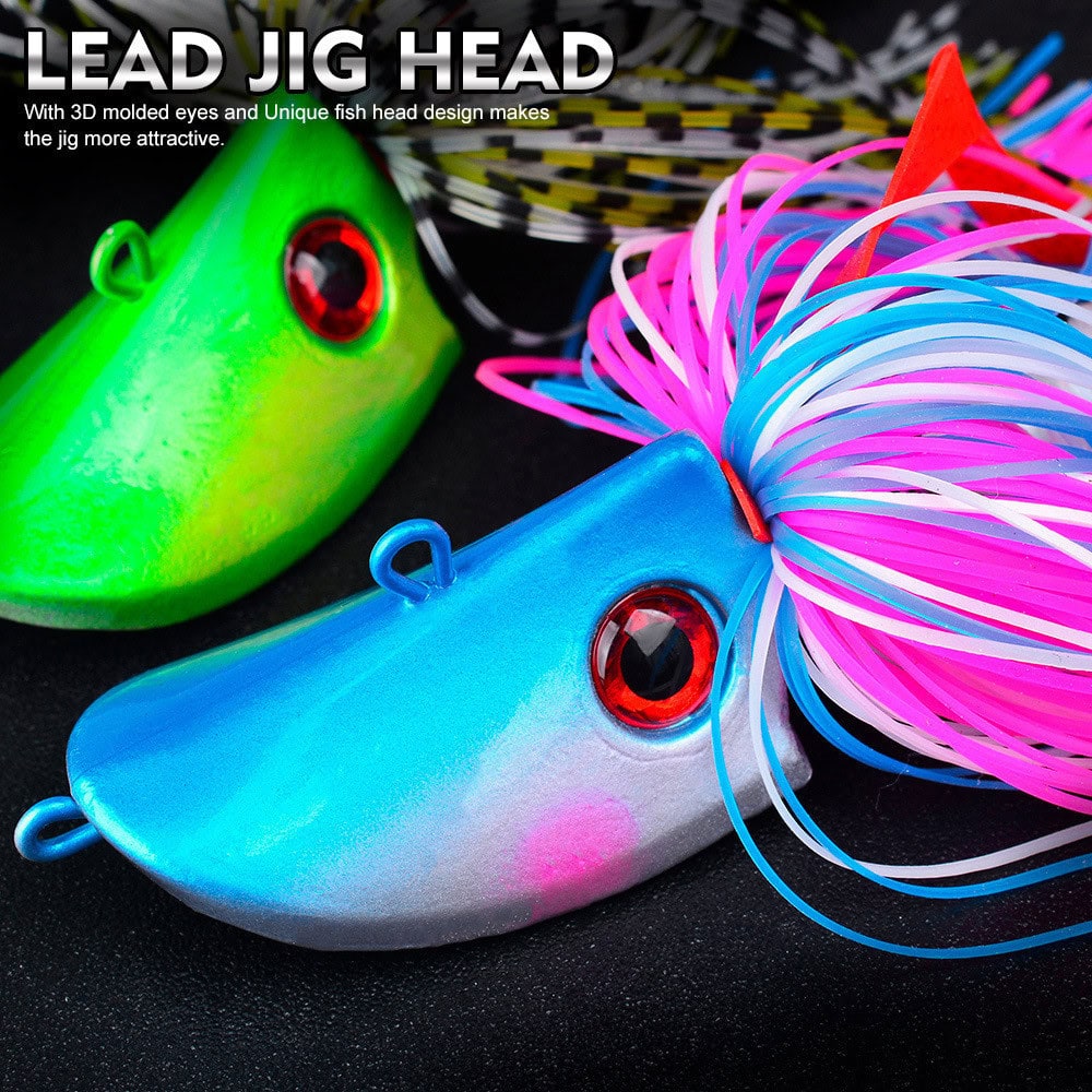 PROBEROS DUCKLING TAI RUBBER Jigging lure slow jig gewang pancing mancing laut umpan tiruan - Image 7