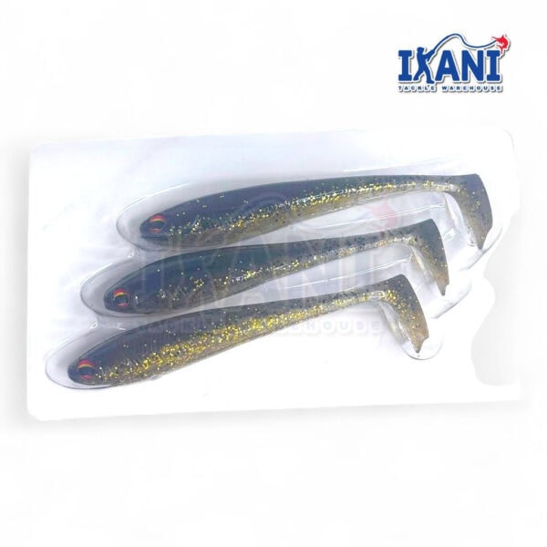 HINOMIYA PSL04 FISHING SOFTPLASTIC LURE 90mm 6.1g 3pcs LURE Bait gewang umpan Tiruan SP casting - Image 5