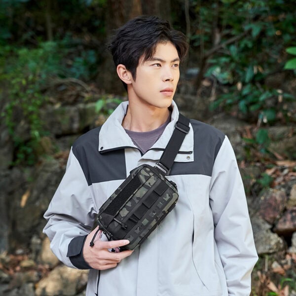 FRESTI CAMPING BAG 369 TACTICAL CHEST BEG SLING POUCH OUTDOOR HIKING FISHING WATERPROOF - Image 2