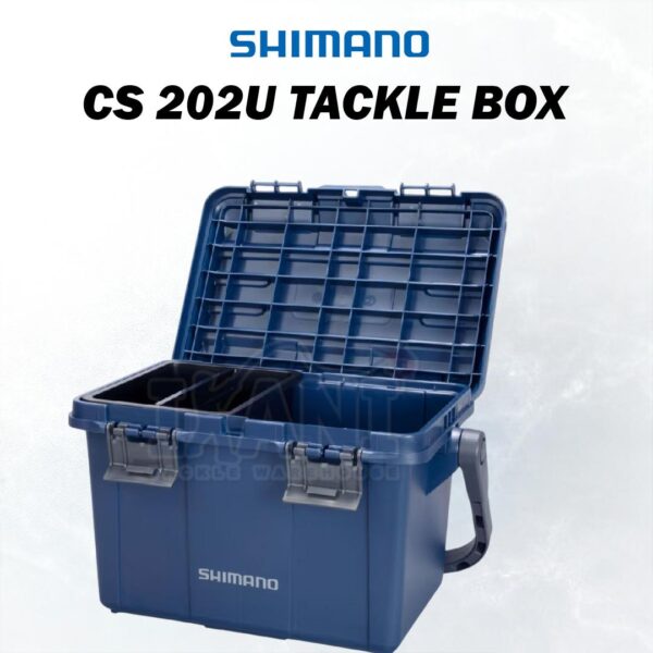 SHIMANO HD FISHING TACKLE BOX CS 202U 203V 201U 45/47/50 - Image 3