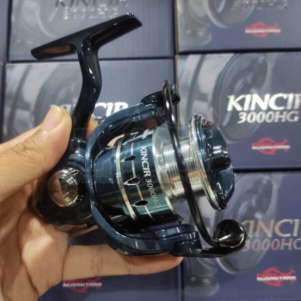 Relix Nusantara KINCIR Spinning fishing Reel 1000 1000HG D1000HG 3000HG mesin pancing UL ultralight - Image 8