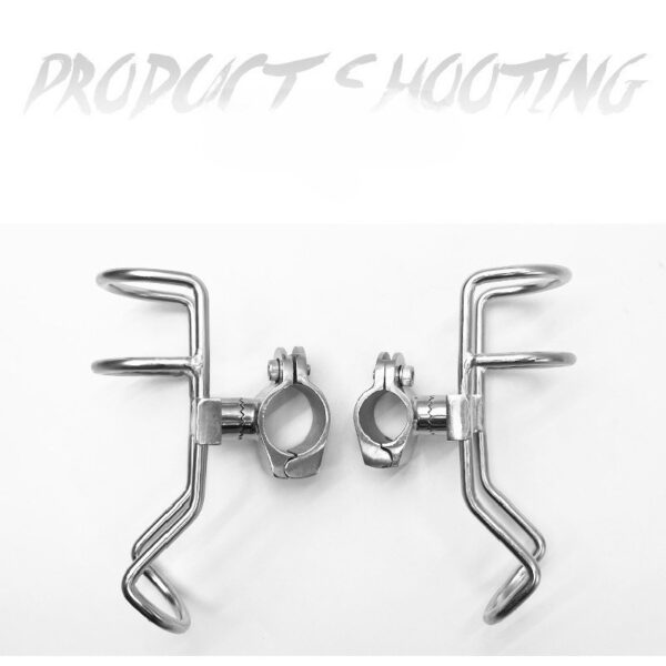 OceanSteel Rod Mount 316 Stainless 360° Rotating Anti-Rust Fishing BOAT Rod Holder ON RAIL - Image 2