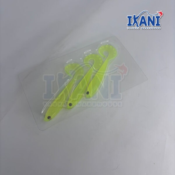 HINOMIYA PSL03 FISHING SOFTPLASTIC 72mm 2.8g 3pcs LURE Bait gewang umpan Tiruan SP casting - Image 4