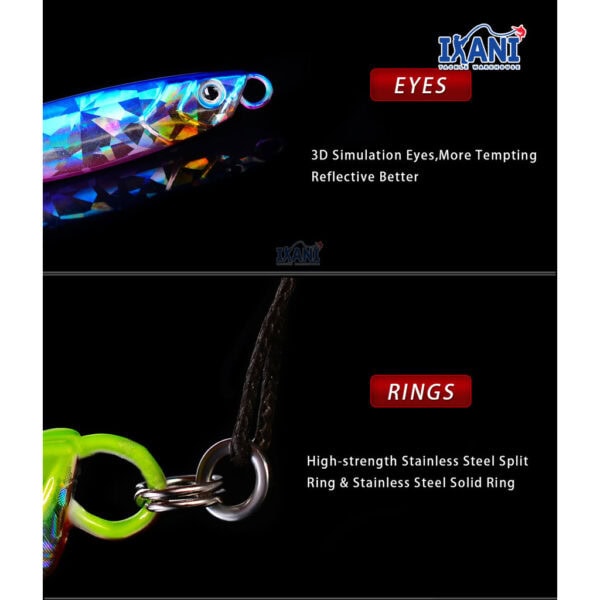 JIG LURE JIGGING FISHING LURES Lightjig umpan tiruan GEWANG MANCING METAL PANCING SPOON CASTING - Image 5
