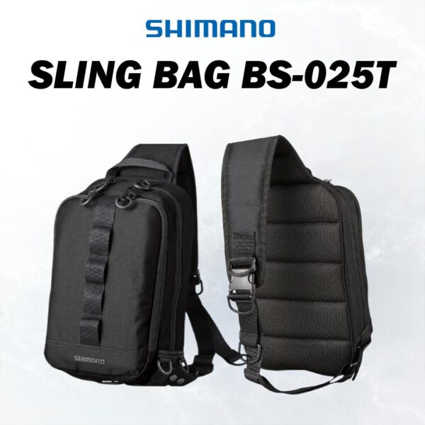 SHIMANO SLING BAG BS-025T MULTI FUNCTION LURE BAG TACKLE - Image 7