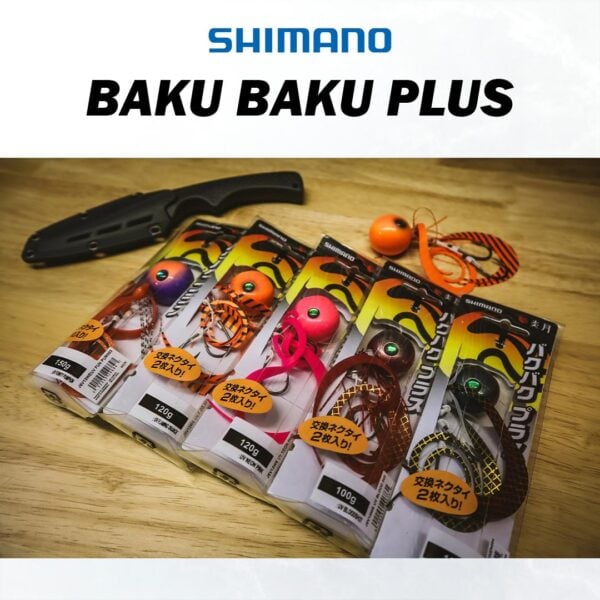 SHIMANO BAKU BAKU PLUS TAI RUBBER SLOW JIG FISHING - Image 7