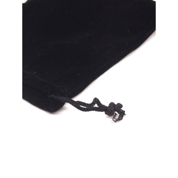 BAG MACHINE FISHING WARNA HITAM PREMIUM SIMPAN FON POWERBANK BARANG KEMAS IKAT TALI VELVET BAG POUC - Image 5