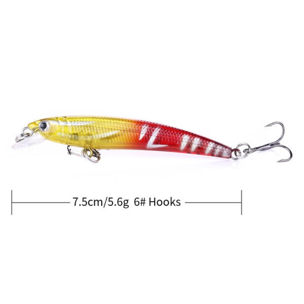 FRESTI HARIMAU 7.5CM 6G Gewang pancing Casting Floating umpan tiruan fishing lure bait siakap - Image 9