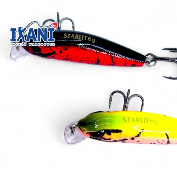 STARLIT HUMP BACK 55 SHL 522 55mm 6g Gewang Sinking Fishing lure bait tengelam umpan tiruan subarau - Image 4
