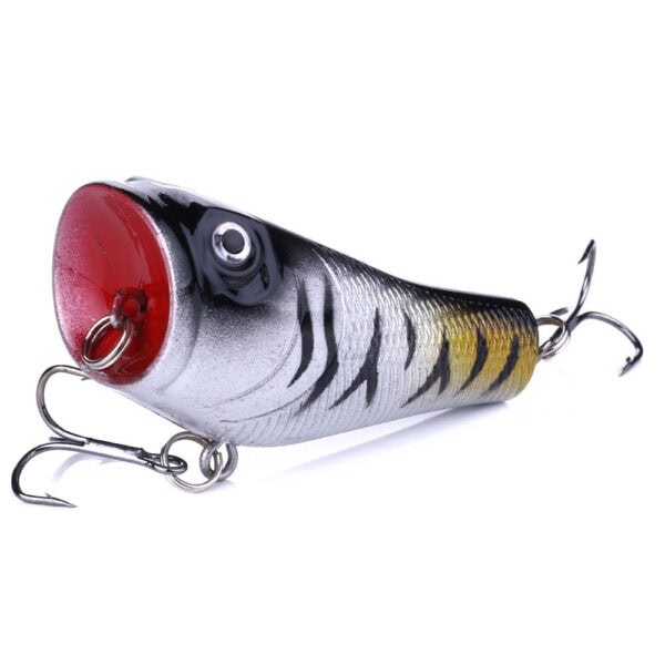 FRESTI RIMBA RIPPER 5CM 7.4G Popper Ganas Permukaan fishing lure gewang umpan tiruan strike harimau - Image 6