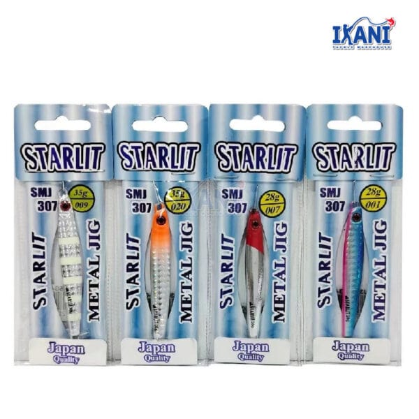 STARLIT Metal Jig SMJ307 28g 35g FISHING JIG Lure Bait GEWANG MIRCOJIG UMPAN TIRUAN fast jig slow - Image 6