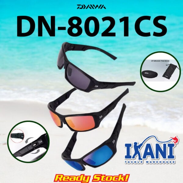 DAIWA DN-8021CS POLARIZER SUNGLASSES FISHING SPORTS OUTDOOR CYCLING DRIVING